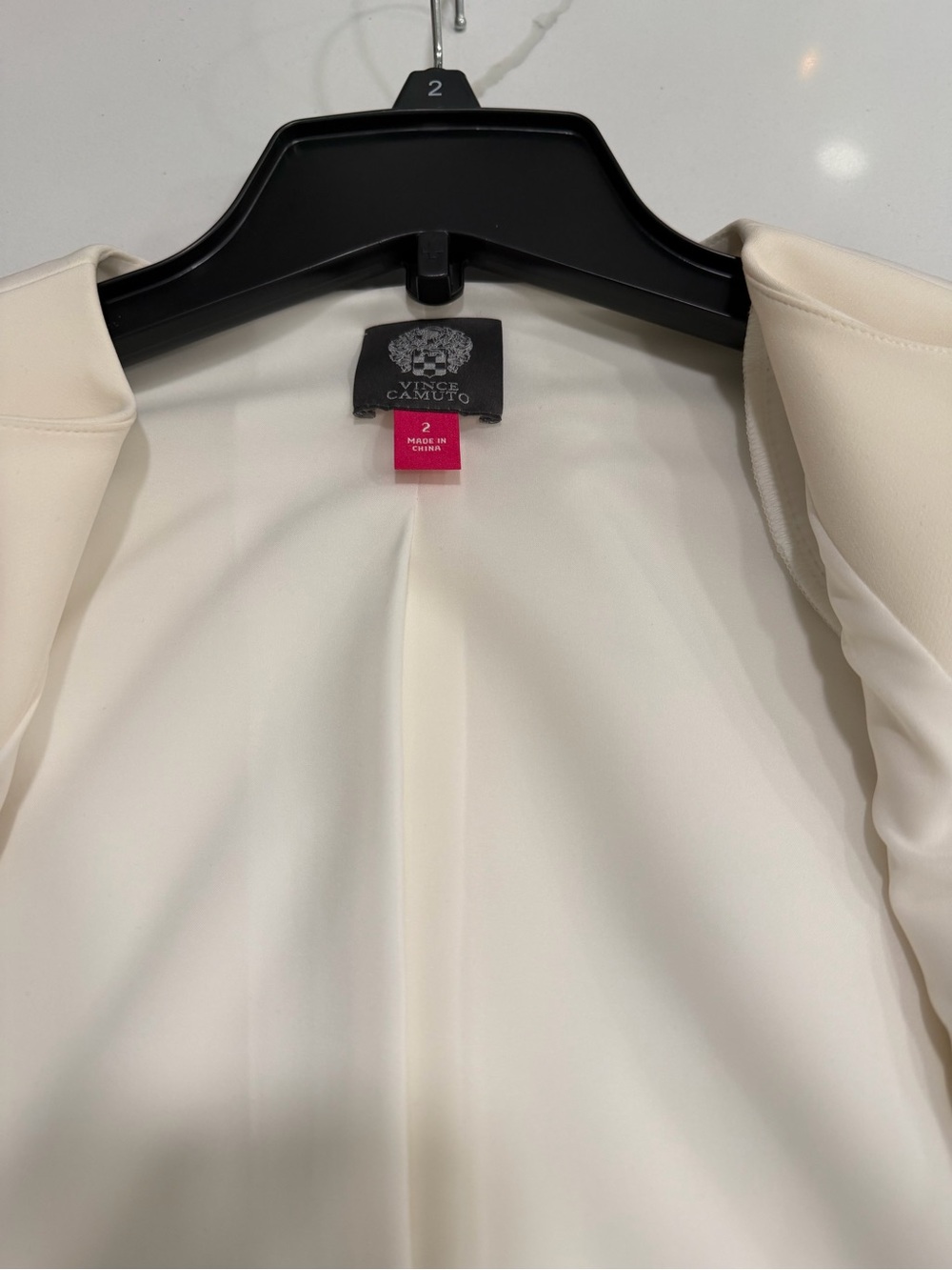 Ivory Lace-Up Ruffle Sleeve Jacket - Picture 3 of 3